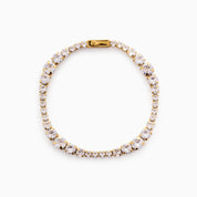 RACHEL GORRY - LEXI TENNIS BRACELET best gold plated tarnish and water resistant piece by Irish Jewellery brand - Lynott Jewellery