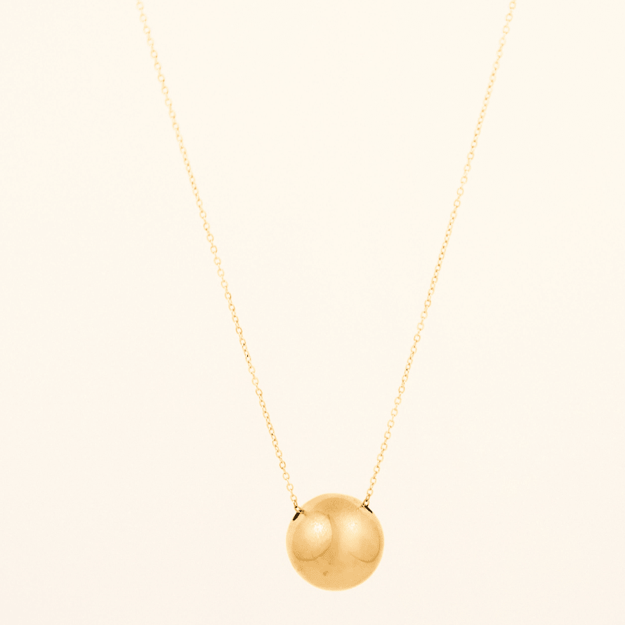 KATJA MIA FROZEN IN TIME NECKLACE best gold plated tarnish and water resistant piece by Irish Jewellery brand - Lynott Jewellery