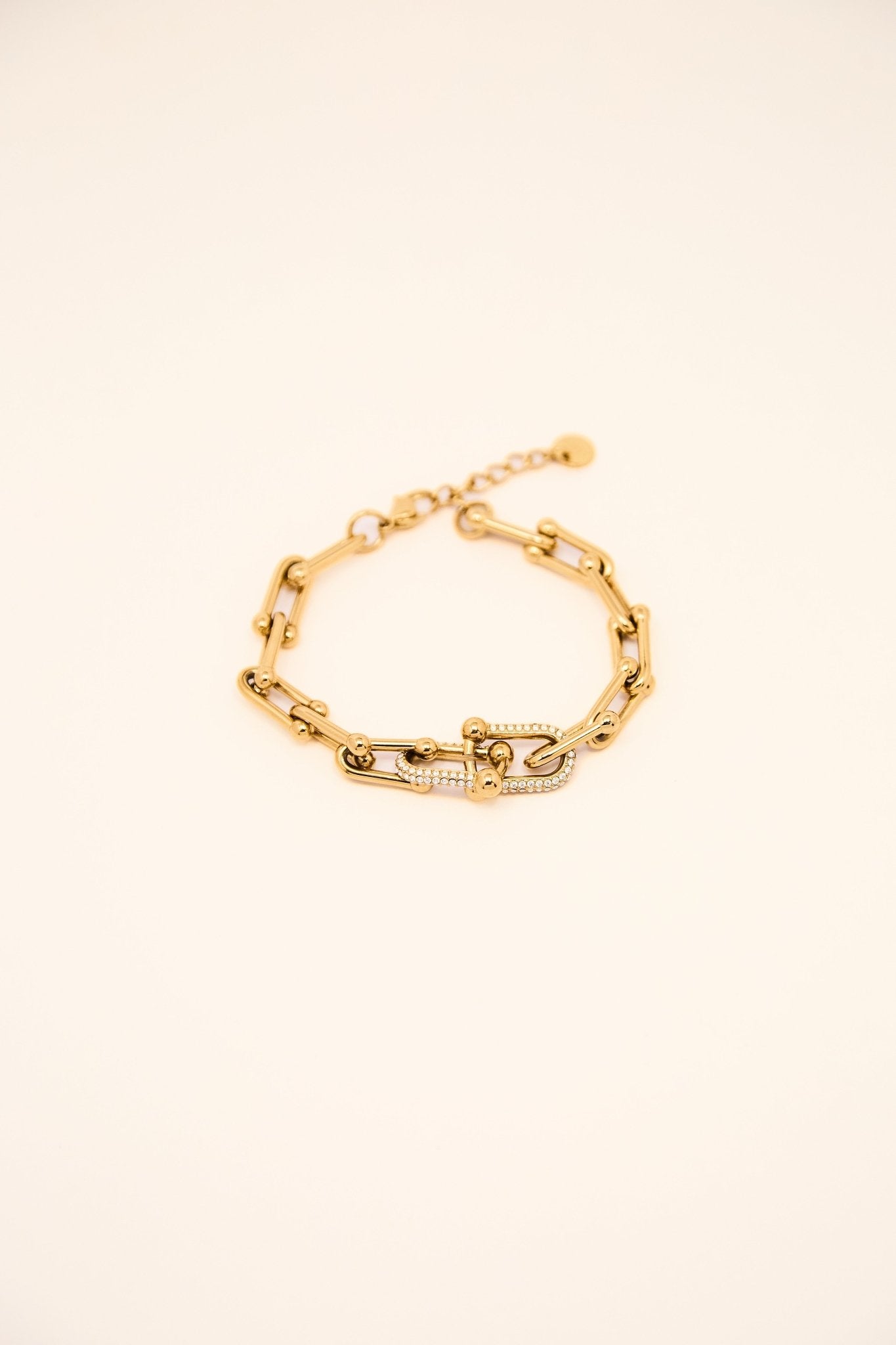 KATIJA MIA LUSTRE CHUNKY BRACELET best gold plated tarnish and water resistant piece by Irish Jewellery brand - Lynott Jewellery