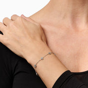 Cross Pearl Earrings + Cutie Bracelet Boxed Gift Set (Gold) best gold plated tarnish and water resistant piece by Irish Jewellery brand - Lynott Jewellery