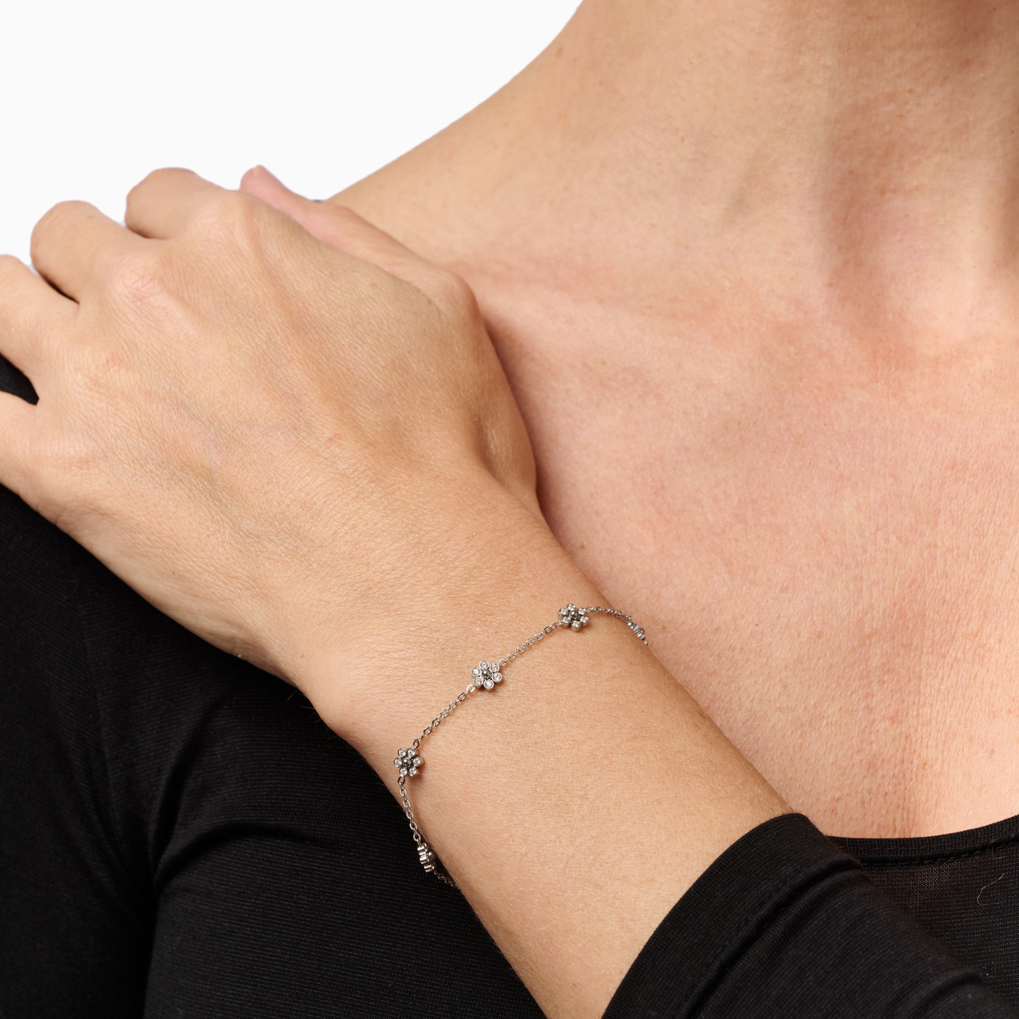 Cross Pearl Earrings + Cutie Bracelet Boxed Gift Set (Gold) best gold plated tarnish and water resistant piece by Irish Jewellery brand - Lynott Jewellery