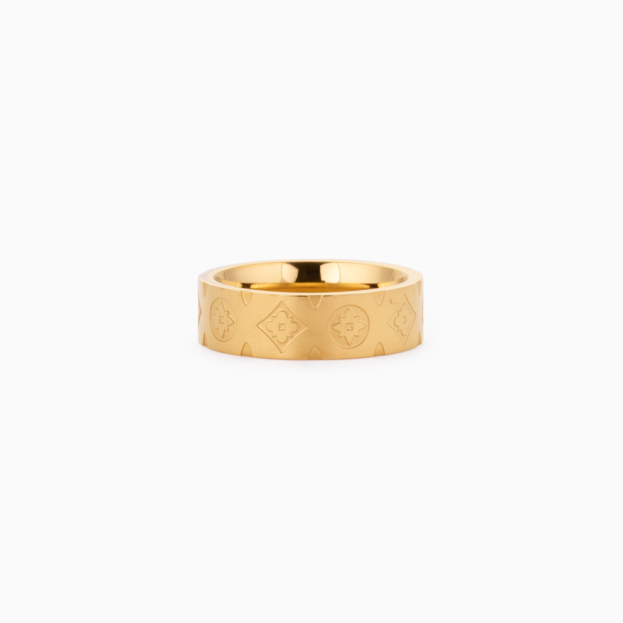 Power Stack Ring Set best gold plated tarnish and water resistant piece by Irish Jewellery brand - Lynott Jewellery