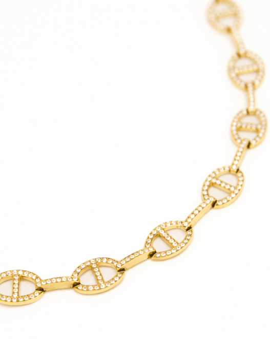 KATJA MIA NECKLACE best gold plated tarnish and water resistant piece by Irish Jewellery brand - Lynott Jewellery