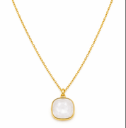KATJIA MIA OPALITE NECKLACE best gold plated tarnish and water resistant piece by Irish Jewellery brand - Lynott Jewellery