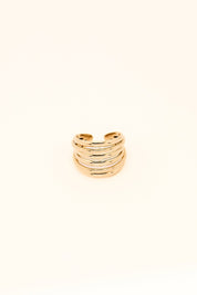 KATJA MIA MUSE RING best gold plated tarnish and water resistant piece by Irish Jewellery brand - Lynott Jewellery