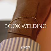 BOOK YOUR WELDING/PERMANENT JEWELLERY APPOINTMENT - bracelet/ anklet best gold plated tarnish and water resistant piece by - Lynott Jewellery