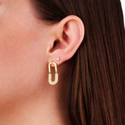 Modern Muse Earring Set best gold plated tarnish and water resistant piece by Irish Jewellery brand - Lynott Jewellery
