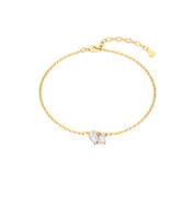 MOI ET TOI BRACELET best gold plated tarnish and water resistant piece by Irish Jewellery brand - Lynott Jewellery