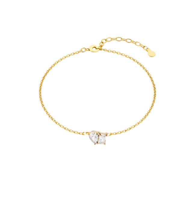 MOI ET TOI BRACELET best gold plated tarnish and water resistant piece by Irish Jewellery brand - Lynott Jewellery
