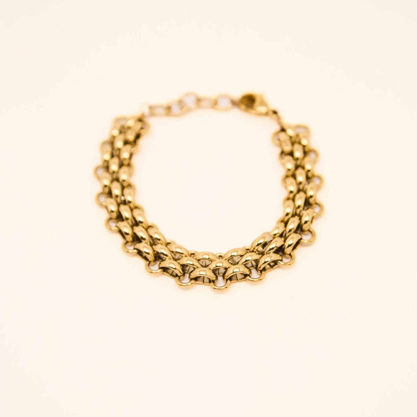 KATJA MIA JASMINE BRACELET best gold plated tarnish and water resistant piece by Irish Jewellery brand - Lynott Jewellery